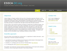 Tablet Screenshot of essca-dc.org